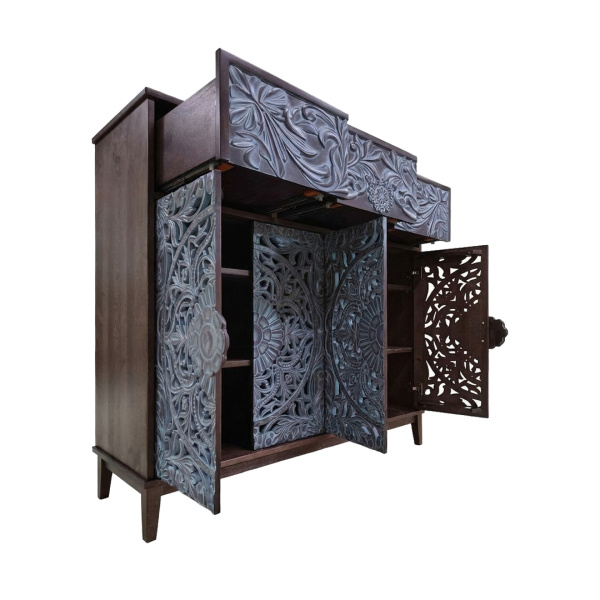 купить дизайнерскую тумбу из массива MH_169-7 в Москве и Санкт-Петербурге