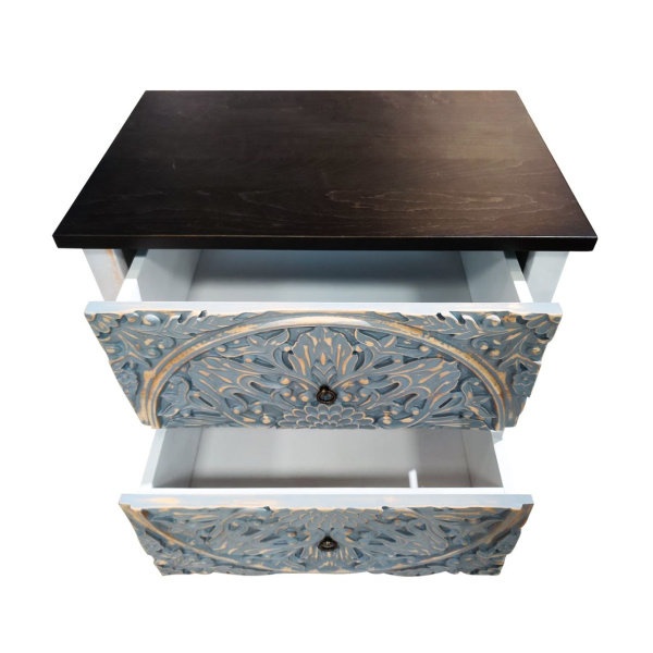 купить дизайнерскую прикроватную тумбу из массива MH_174