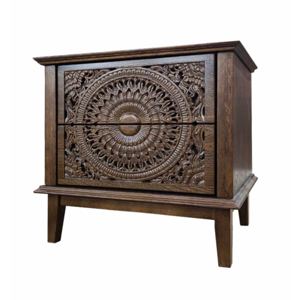 купить дизайнерскую прикроватную тумбу из массива MH_181-4