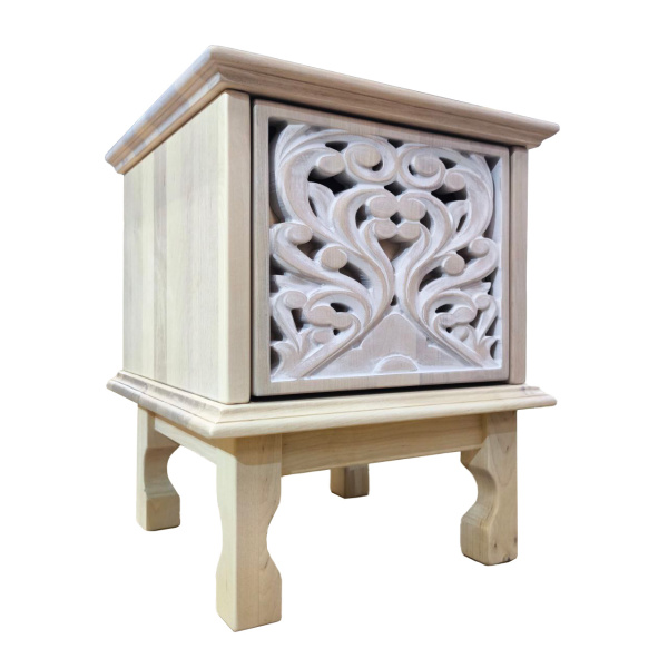 купить дизайнерскую прикроватную тумбу из массива MH_184-2