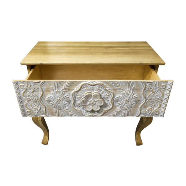 купить дизайнерскую прикроватную тумбу из массива MH_152-1