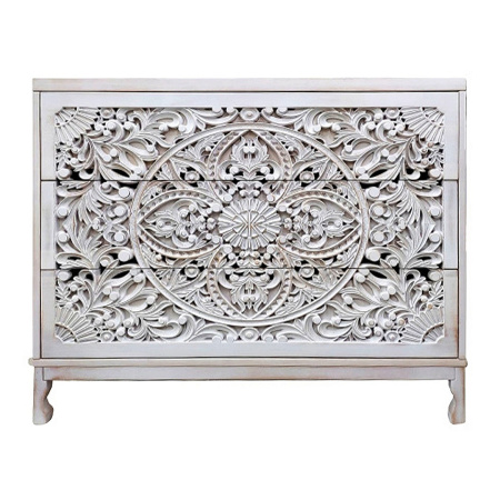 купить дизайнерский комод из массива MH_255 White