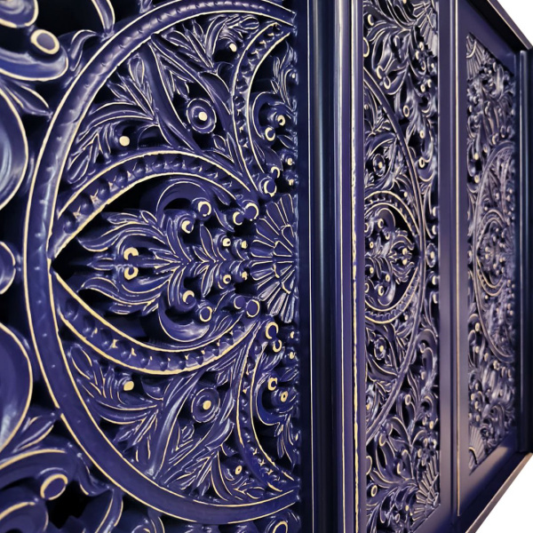 купить дизайнерскую тумбу из массива MH_170-4 Deep Blue в Москве и Санкт-Петербурге