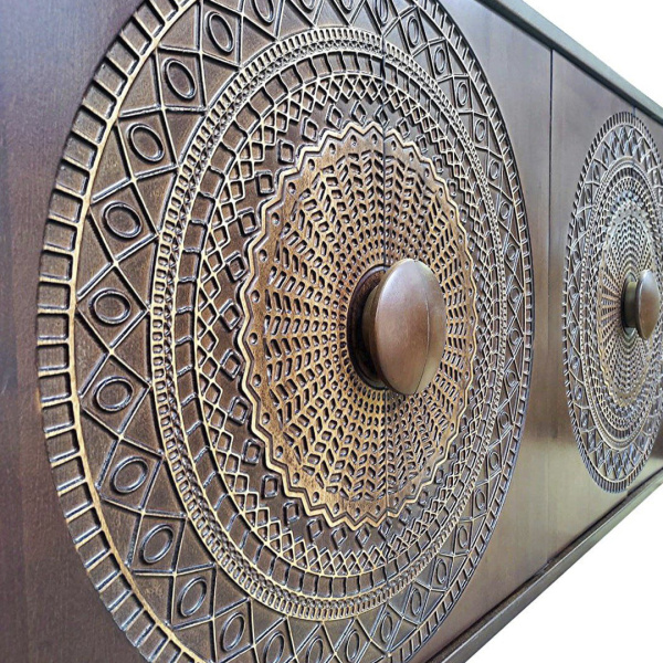 купить дизайнерскую тумбу из массива MH_150-4 в Москве и Санкт-Петербурге