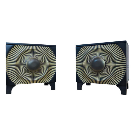 купить дизайнерскую прикроватную тумбу из массива MH_194-11