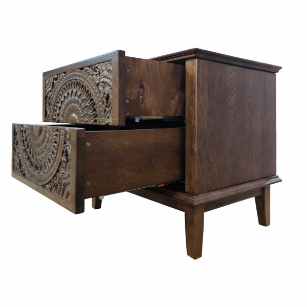 купить дизайнерскую прикроватную тумбу из массива MH_181-4