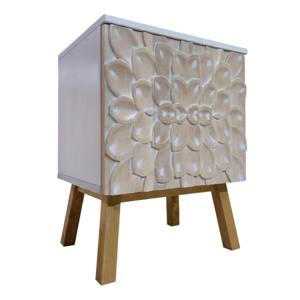 купить дизайнерскую прикроватную тумбу из массива MH_178-10