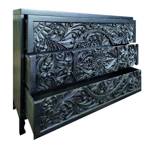 купить дизайнерский комод из массива MH_255 Black