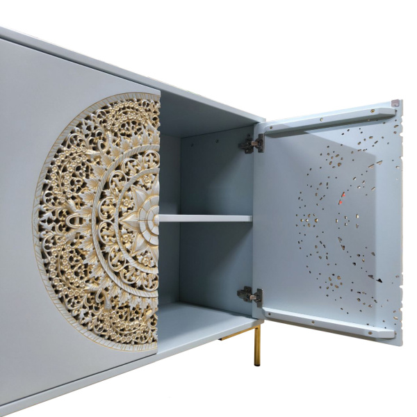 купить дизайнерскую тумбу из массива MH_163-4 в Москве и Санкт-Петербурге