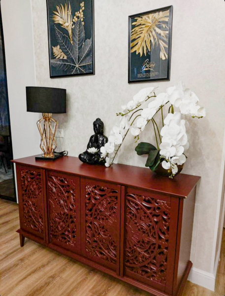 купить дизайнерскую тумбу из массива MH_135 Red в Москве и Санкт-Петербурге