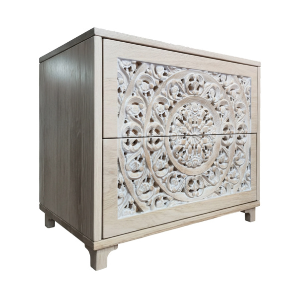 купить дизайнерскую прикроватную тумбу из массива MH_116-6