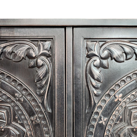 купить дизайнерскую тумбу из массива MH_145 Black в Москве и Санкт-Петербурге