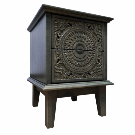 купить дизайнерскую прикроватную тумбу из массива MH_181-2