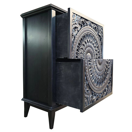 фото дизайнерской прикроватной тумбы из массива MH_181 купить дизайнерскую прикроватную тумбу из массива MH_181