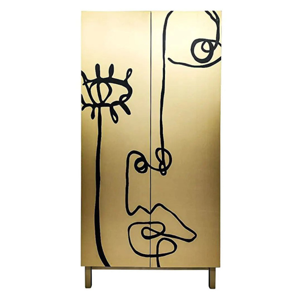 купить дизайнерский шкаф из массива MH_329-3