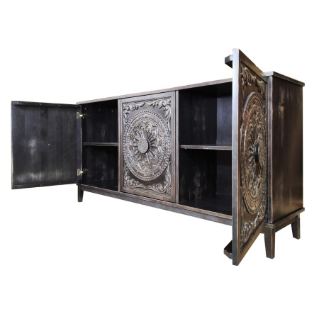 купить дизайнерскую тумбу из массива MH_145 Black в Москве и Санкт-Петербурге