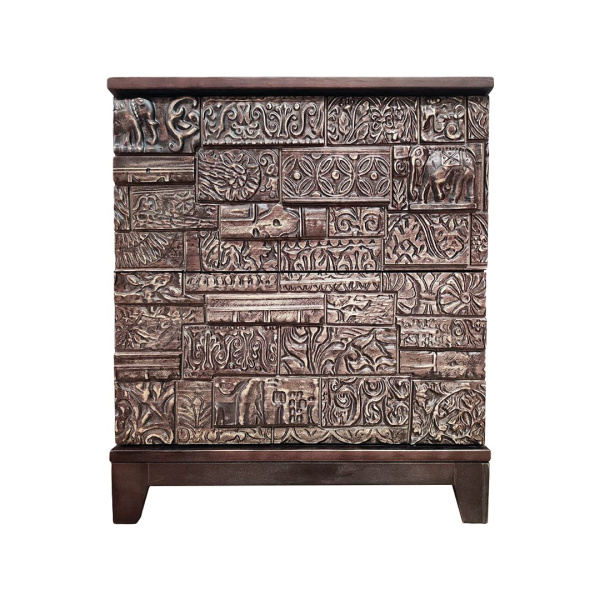 купить дизайнерскую прикроватную тумбу из массива MH_180-2