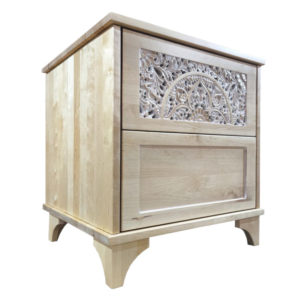 купить дизайнерскую прикроватную тумбу из массива MH_133