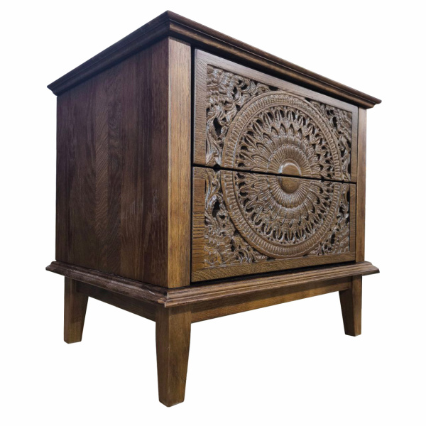 купить дизайнерскую прикроватную тумбу из массива MH_181-4