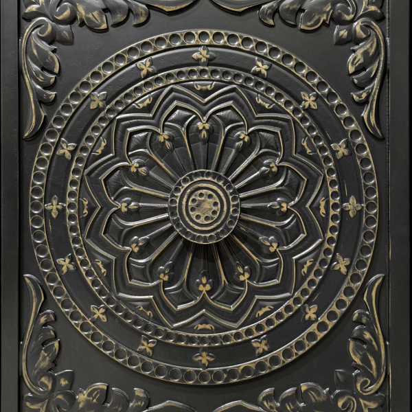 купить дизайнерскую тумбу из массива MH_145 Black 2 в Москве и Санкт-Петербурге