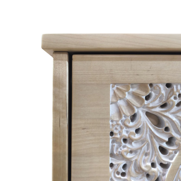 купить дизайнерскую прикроватную тумбу из массива MH_133