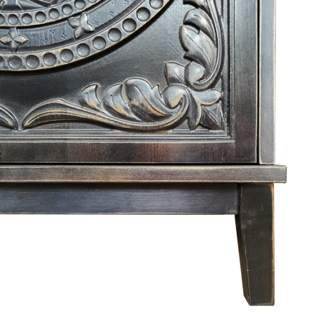 купить дизайнерскую тумбу из массива MH_145 Black в Москве и Санкт-Петербурге