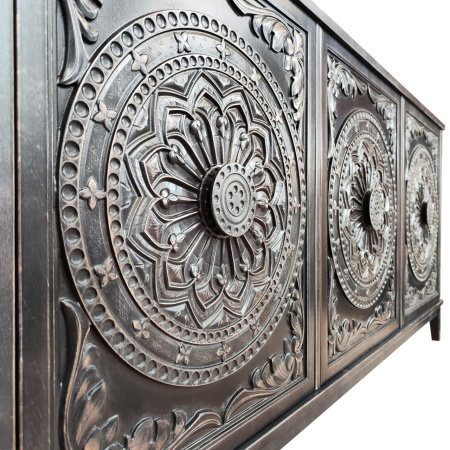 купить дизайнерскую тумбу из массива MH_145 Black в Москве и Санкт-Петербурге