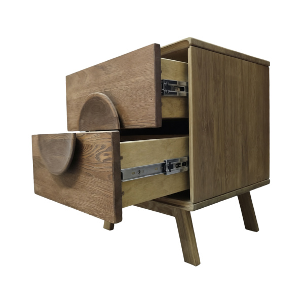 купить дизайнерскую прикроватную тумбу из массива MH_102-2