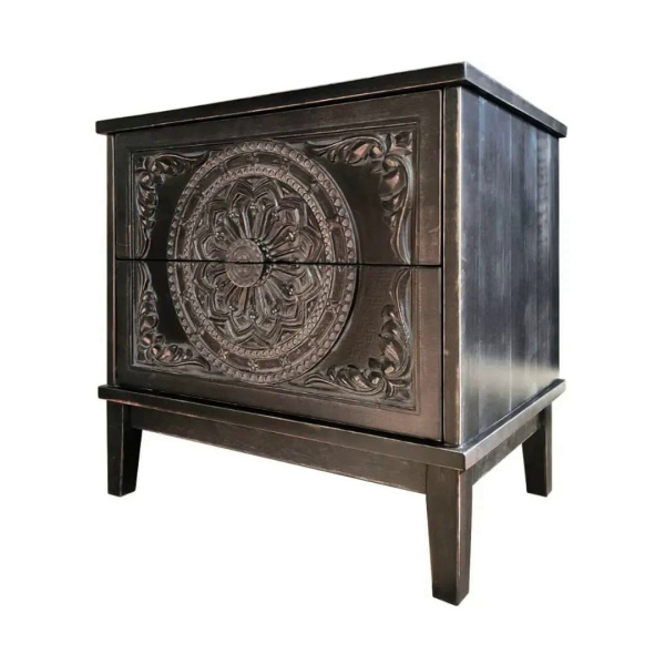 купить дизайнерскую прикроватную тумбу из массива MH_145 Mini 1