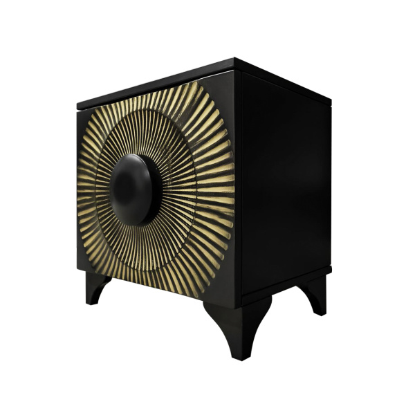 фото дизайнерской прикроватной тумбы из массива MH_194-6 купить дизайнерскую прикроватную тумбу из массива MH_194-6