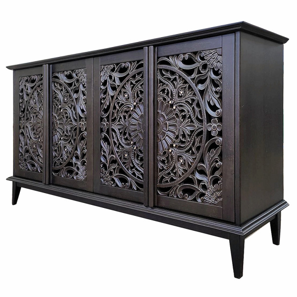 купить дизайнерскую тумбу из массива MH_135 Braun в Москве и Санкт-Петербурге