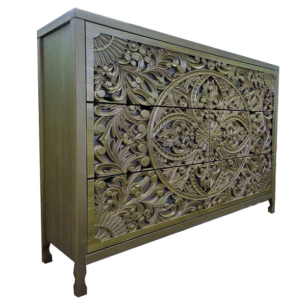 купить дизайнерский комод из массива MH_255 Green Tea