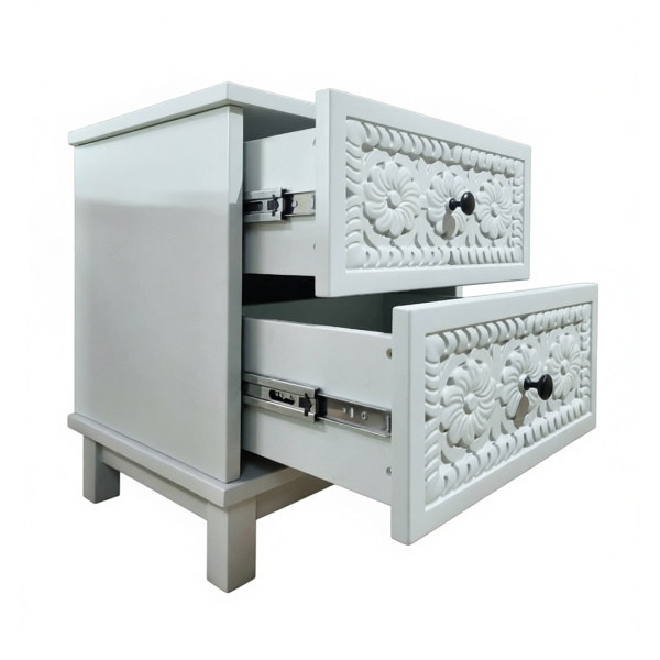 купить дизайнерскую прикроватную тумбу из массива MH_266-3