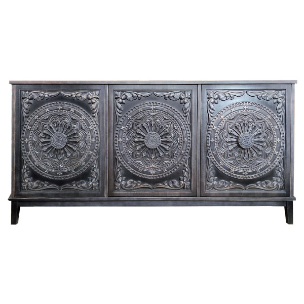 купить дизайнерскую тумбу из массива MH_145 Black в Москве и Санкт-Петербурге